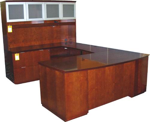 cherry wood desk