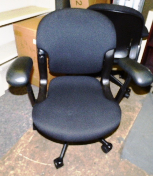 Used Office Chairs Herman Miller Equa 2 Task Chair Black Fabric