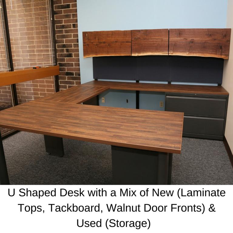 Used Office Desks U Shaped Desk Industrial Office Furniture At