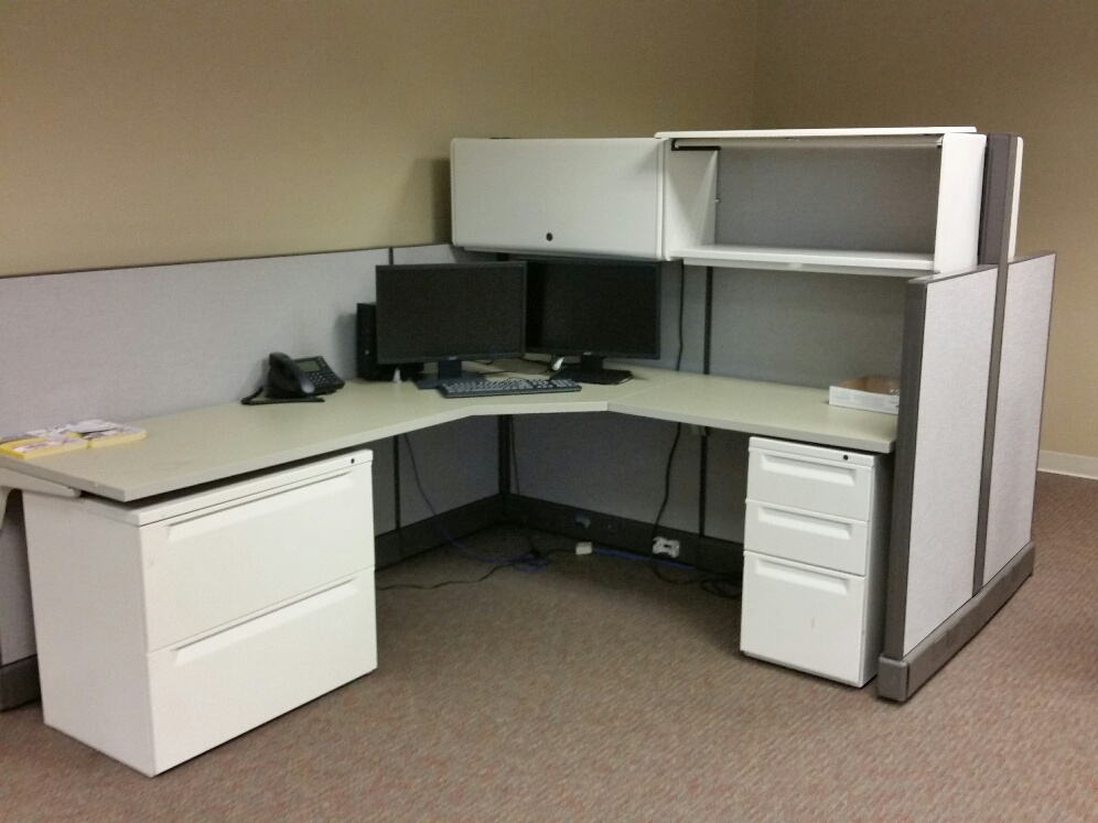Used Office Cubicles Herman Miller A02 7x6 Cubicles In Memphis