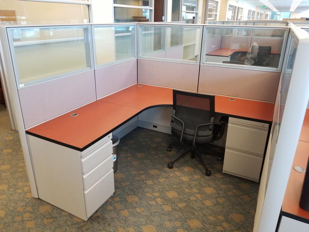 Used Office Cubicles : Genesis 6x6 Workstations in FLORIDA at Furniture  Finders