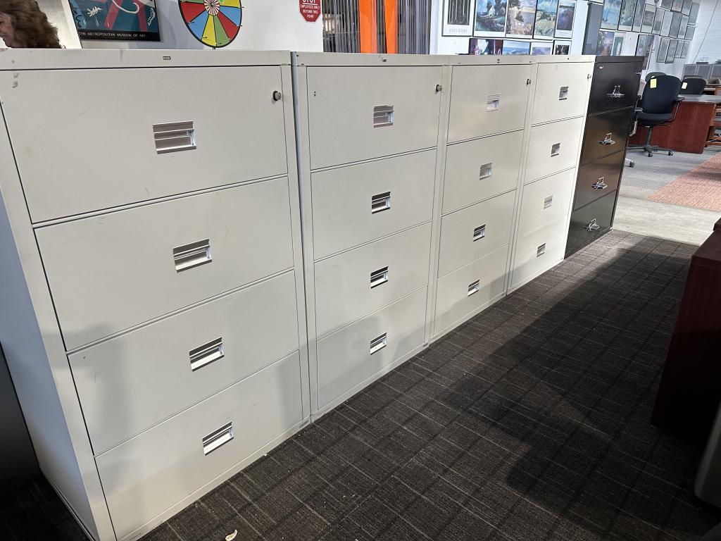 4dr Lateral Fire Proof File Cabinet By