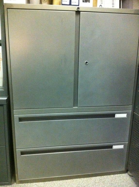 Used Office File Cabinets : Inscape Raw Metal Storage ...