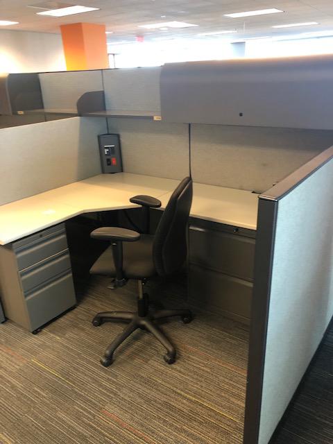 Used Office Cubicles : Knoll Morrison Workstations at Furniture Finders