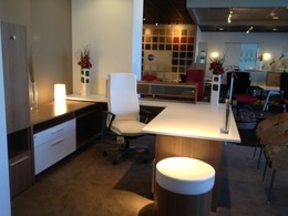 Modern Office Desks in Veneer in San Fran