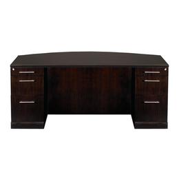 Sorrento Series Desk with Bow Front