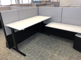Sit stand units preowned for all brands cubes