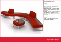 Lounge Seating - Arold by Lacasse Hip Hop