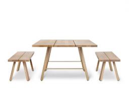 Natural Wood Meeting Tables