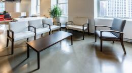 Modern Patient Waiting Room Seating