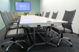 Modern Conference Table and Chairs