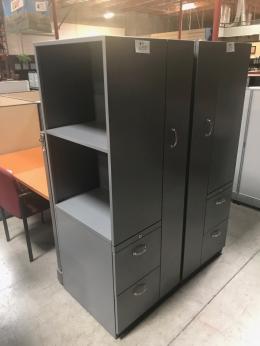 Grey Cubicle Compartment