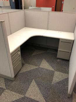 6'x6' Allsteel Concensys Workstations