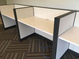 30x60 Steelcase Telemarketing Cubicles