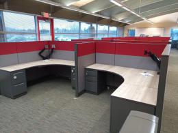 Custom Recycled Steelcase Cubicles