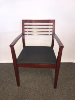 Used Wood Framed Side Chair -