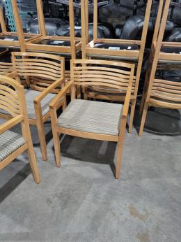 Knoll Maple arm chairs