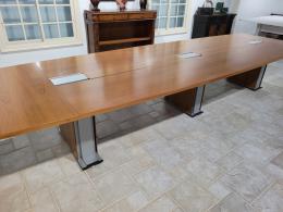 Geiger Caucus 14 foot conference table