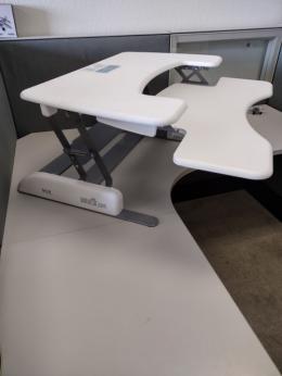 VariDesk Pro Plus 36 White Sit Stand Desk