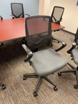 Chair W/ Casters By AllSteel Relate W/ Mesh