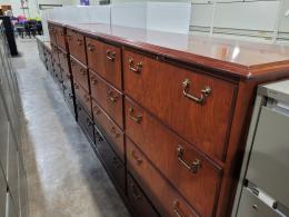Kimball traditional 12 drawer lateral file