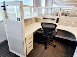 Friant Interra 6' x 6' Cubicles with Glass