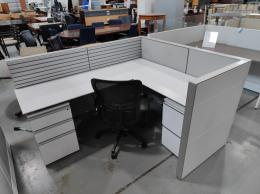 KNOLL REFF WHITE CUBICLES 72