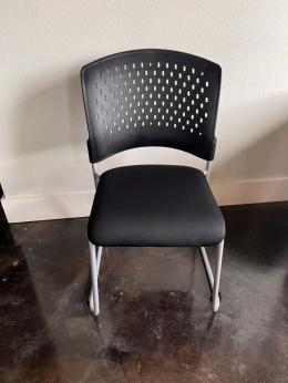 New black guest chair