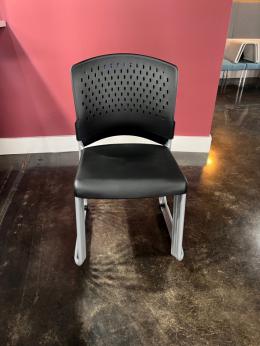 New black guest chair