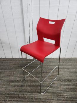 Global Duet Red Stool