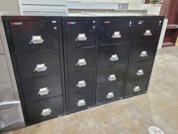 Fire King 25 Four drawer legal fire file