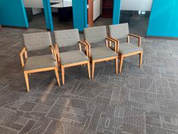 Used OFS Wood Framed side chairs