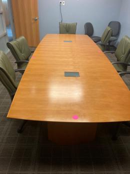 Used 12' conference Table