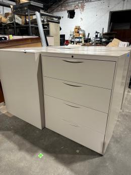 4 DR Lateral File Cabinet   by American