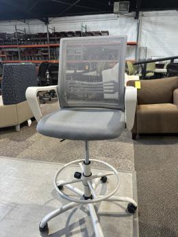 Drafting Chair/ Stool in Gray ( New)