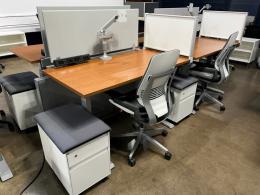 Steelcase 30x60 Benching Stations