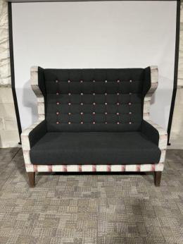 Allermuir Grainger GR2 Lounge Sofa - Flannel