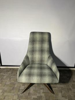 Andreu World Gray Flannel Lounge Chair