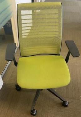 Green Steelcase Think Task Chairs