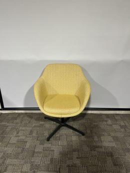 Keilhauer Ponder 68734 Yellow Swivel Chair