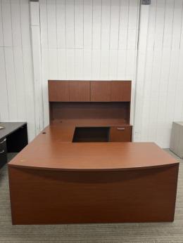 National Furniture Renegade Desk + Overhead