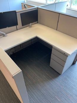 Miller Knoll Canvas Cubicles 5X5