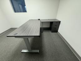 OFS Slate Grey 6x6 desk HAT 72x30 BBF