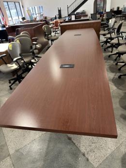16' Boat Shaped Conference Table