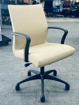 Steelcase Chord Mid Back Conference Chair Tan