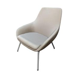 Beige Lounge Chair - KI240178