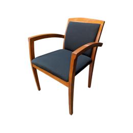 Side Chair, Black/Cherry Frame - KI240193